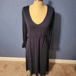 Banana Republic - navy knit dress